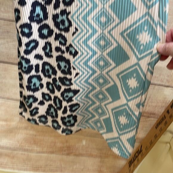 CRAZY TRAIN LEOPARD PRINT WIDE LEG PALAZZO PANTS - Picture 4 of 6